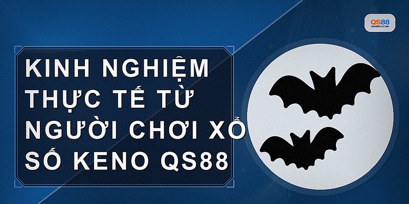 Kinh nghiệm thực tế từ người chơi Xổ số Keno QS88
